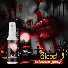 30ML Fake Blood Spray Halloween Liquid Blood For Clothes Makeup Dress Up Halloween Cosplay Fale Blood Makeup Party Supplies