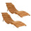 2 Lettini in teak ARRIETA 1