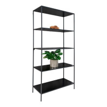 Vita Shelf - Black - 5 storage shelves - Living room furniture - Contemporary - Design
