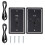 HD Wall Plate Extender -Compatible Wall Socket Panel Type High-Definition Network Cable Extender 50m 1080P 1
