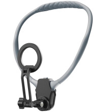 Magnetic Neck Mount for Phones, Vlog Neck Mount with Anti-Vibration Chest Strap for , Magnetic Neck Holder