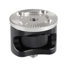 Rosette Mount with 1/4in-20 Thumbscrew & M6 Female Thread for SmallHD 700 Series Monitors, Camera Cage Handle Rig