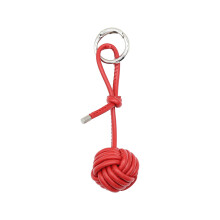 (21080) Knitted Ball Pendant Bag Charm, Lightweight Key Purse