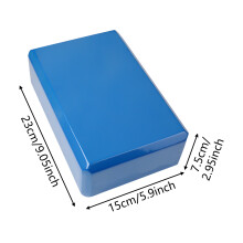 (Dark Blue, Four packs (120g)) 4PCS High Density EVA Yoga Blocks