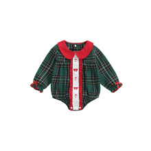 (6-12 Months, Green) Vianočné overaly pre pre bábiky