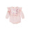 (3-6 Months, Pink) Μισό Romper γενεθλίων εορταστικές στιγμές. 1