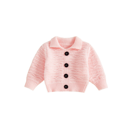 (18-24 Months, Pink) Παιδικό Φθινοπωρινό Ζακέτα Κορίτσια Αγόρια