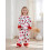 (3-6 Months, Red) Σετ Φθινοπωρινής Πιτζάμας Μανσέτες, Καρδιά/Κεράσι 4