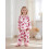 (12-18 Months, Pink) Σετ Φθινοπωρινής Πιτζάμας Μανσέτες, Καρδιά/Κεράσι 5
