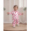 (12-18 Months, Pink) Σετ Φθινοπωρινής Πιτζάμας Μανσέτες, Καρδιά/Κεράσι 6