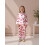 (12-18 Months, Pink) Σετ Φθινοπωρινής Πιτζάμας Μανσέτες, Καρδιά/Κεράσι 7