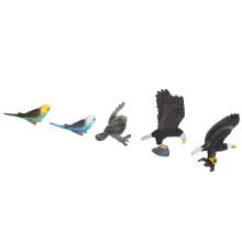 Miniature Flying Bird Collection PVC Set 5