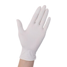 (White, M) Heavy Duty Nitrile Gloves, 1000pcs, Food Grade, Black