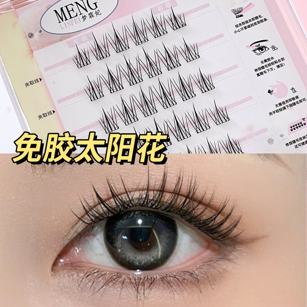 Dachuang Beauty (C) 7-13Mm Natural False Lashes For Beginners & Pros