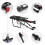 Aluminum Bicycle Cargo Rack 520x150mm Black with Mounting Tools 10