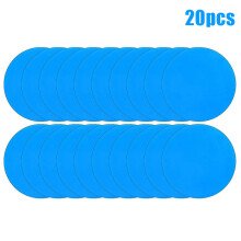 (Gold) 10/20pcs PVC Repair Patches for Inflatable Boat Pool Vinyl