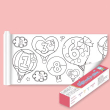(Number letters (3 meters)) Kids Graffiti Canvas Painting - 50 Char