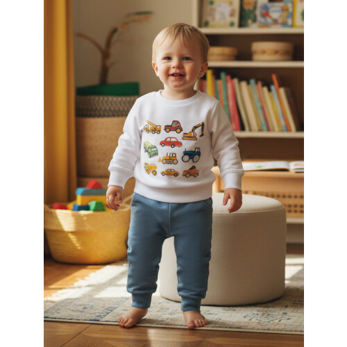 (2-3 Years, Blue) Set de 2 cu mașini. 2