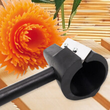 Vegetable Fruit Cutter Household Spiral Funnel Flower Shredder Peeler Artifact Portable Fast Carrot Cutter Slicer Spiral Cutter