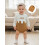 (3-6 Months, Khaki) Φθινοπωρινό πουλόβερ μωρού και καπέλο 3