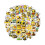 50Pcs Waterproof Bee Stickers for DIY Crafts 5