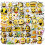 50Pcs Waterproof Bee Stickers for DIY Crafts 6