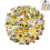 50Pcs Waterproof Bee Stickers for DIY Crafts 7