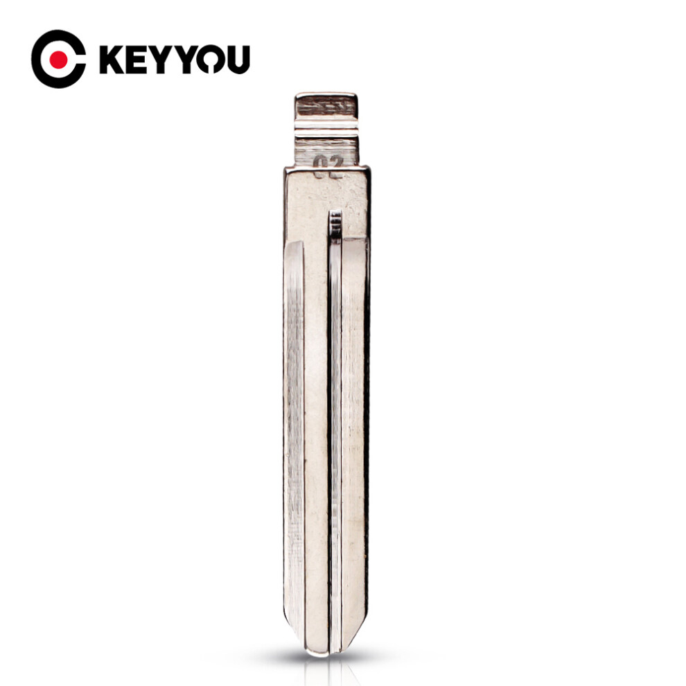 Remote Key Uncut Toy43 Key Blade For Toyota Corolla Crown Camry Highlander Corolla Vios Fukuda Auman No.02 Metal Blank 6935161699968