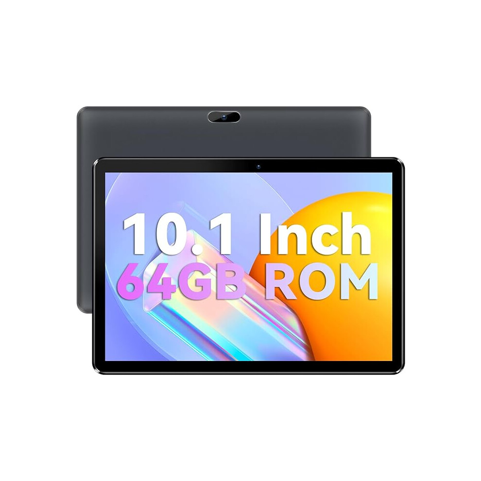 Pritom 10 Inch Tablet, 64Gb Rom, 1024Gb Expand, Quad Core Processor, Hd Ips Screen, 6000Mah Battery 001267854986