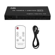 -Compatible 5 in 1 Out 4K240HZ 2.1 Switcher Splitter for PS5/4