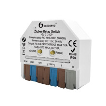 GLEDOPTO ZigBee 3.0 OFF Relay AC Power Electric APP Voice Control Push for Alexa Tuya SmartThings GL-C-310P