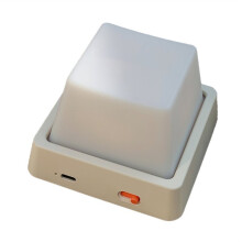 Simple Design Lights Night Lamp Press Timing Led Table Desk Lamp High Quality Night Light Keyboard Shape A