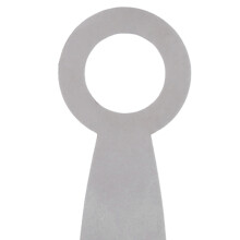Edelstahl-Flöten- und Klarinetten-Mechanikjustierwerkzeug, Silber