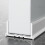 (White, Stick Free Type) Deurafdichting garage & niet-klevende tochtstopper 1