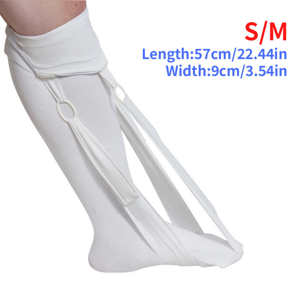 Dachuang Beauty (White, One) Foot Drop Support Sock For Men & Women - 50 Char