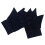 (Black) Magnetic Fingerless Gloves for Arthritis Relief 1