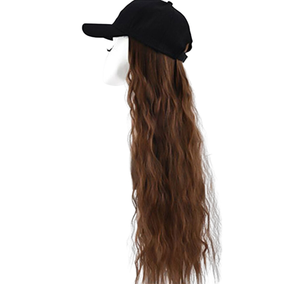 Dachuang Beauty Unisex Brown (Light ) Women\'S Synthetic Hair Hat Adjustable Wig Cap