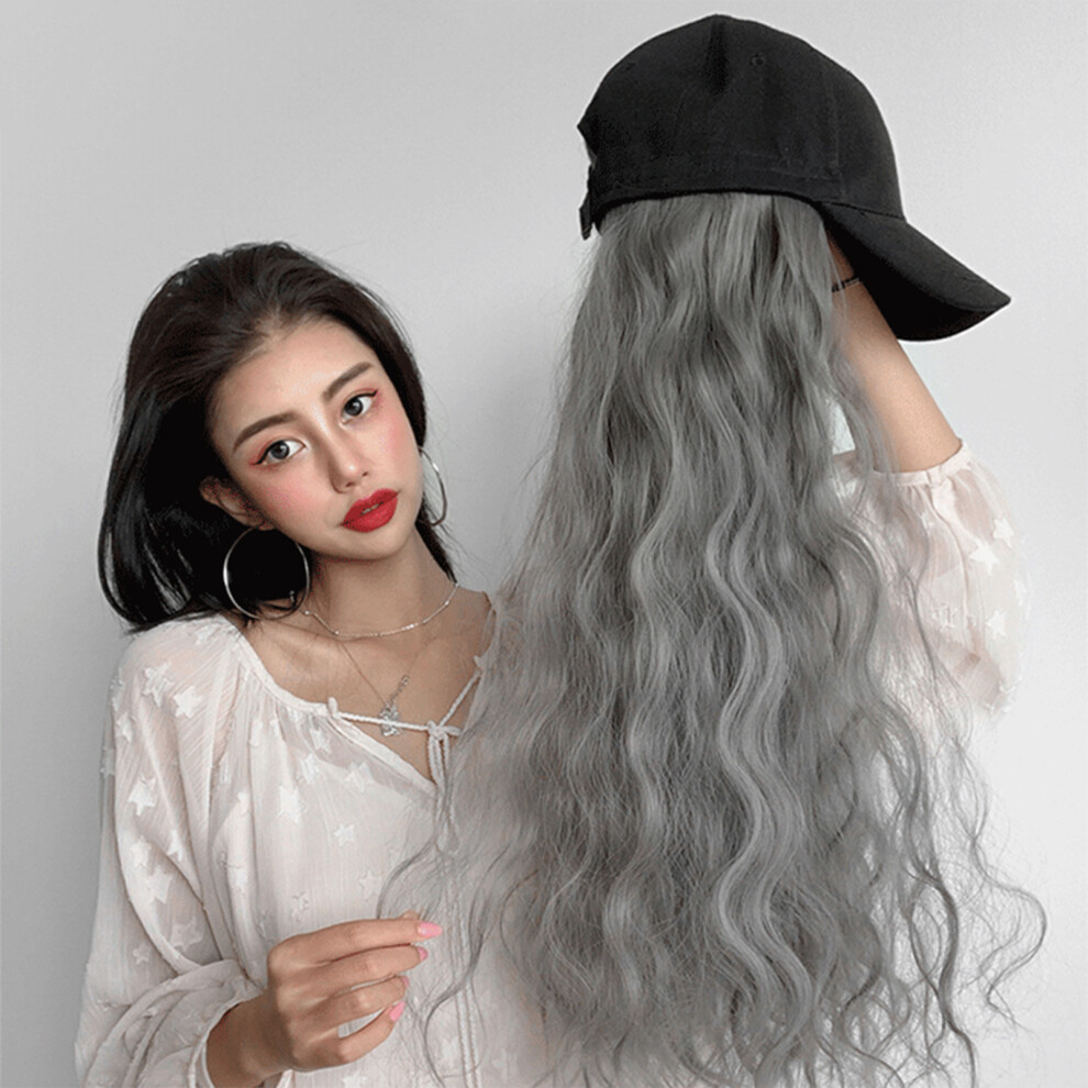 Dachuang Beauty Unisex Grey (Granny ) Women\'S Synthetic Hair Hat Adjustable Wig Cap