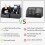 (Black) PU Leather Desk Organizer for Office & Home 1