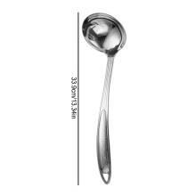 (Soup Spoon) Heavy Duty Stainless Steel Kitchen Utensils