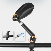 1PCS Bicycle Rearview Mirror 360 Degree Adjuatable Rearview Mirror Anti-glare Handlebar Safety Rearview Cycling Accessories