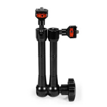Shooting Adapter with 360 Rotation 15-35mm Aluminum Alloy 1/4 Positioning Rotating Photography Camera Bracket