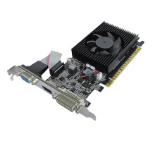 GT210 1GB DDR3 64Bit Card PCIE 2.0 40nm GPU -Compatible+VGA+DVI Desktop Video Card with 2 X Baffle