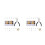 2Ensembles DIY Couleurs Multiples Pour Boucles 1