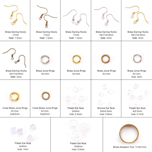 2Ensembles DIY Couleurs Multiples Pour Boucles 2