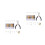 2Ensembles DIY Couleurs Multiples Pour Boucles 6
