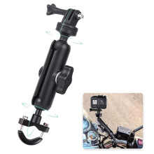 For Action Camera Motorcycle Handlebar Mirror Mount Bracket for Action Camera Accessories
