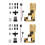 For  DIY 3D Printing Wireless Mouse Kit 002 Computer Mouse Components with Printer Parts and Hardware 1