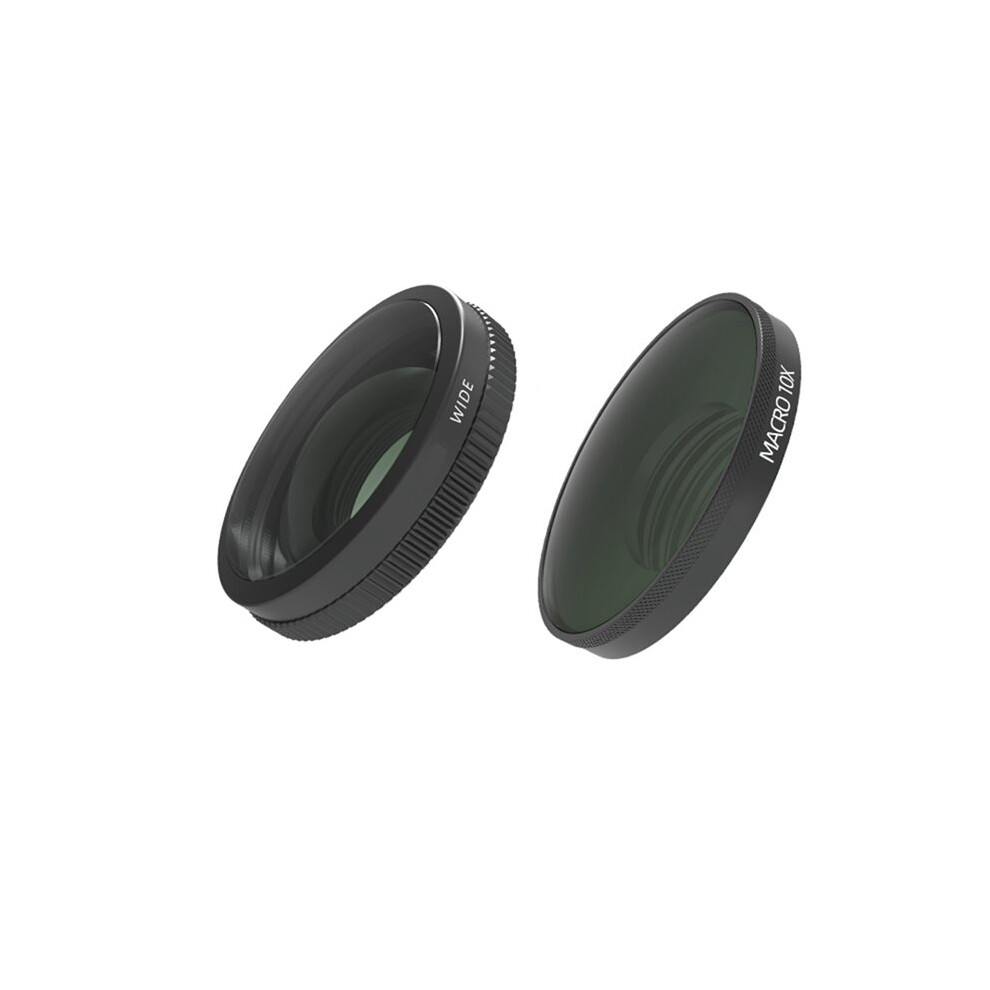 Wide-Angle Lens+Macro 10X Lens For Osmo Portrait Focus Lens Filter For Osmo Action Camera Accessory Black Tauoh