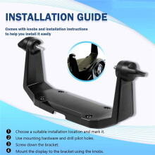 740146-1 Gimbal Bracket Mounting Bracket with Knobs Mounting Screws for Humminbird Helix-7 Series Fish Finders